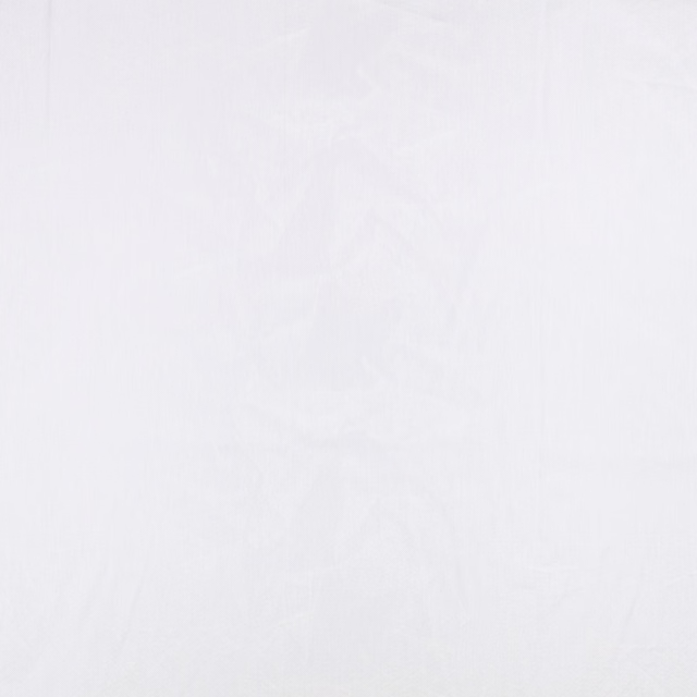 Cool porcelain-white drapery with an almost invisible crumpled vertical texture