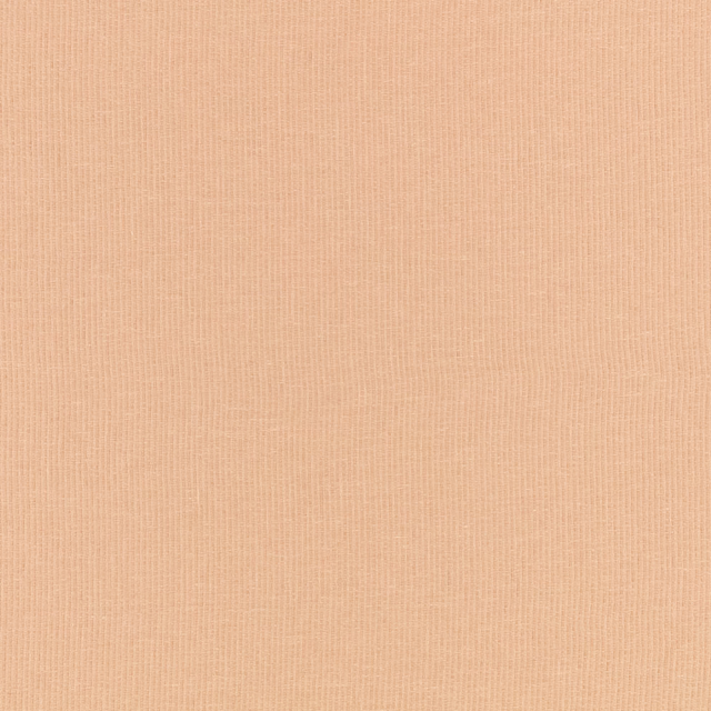 Muted peach-pink cloth with a fine, closely spaced vertical ribbed weave