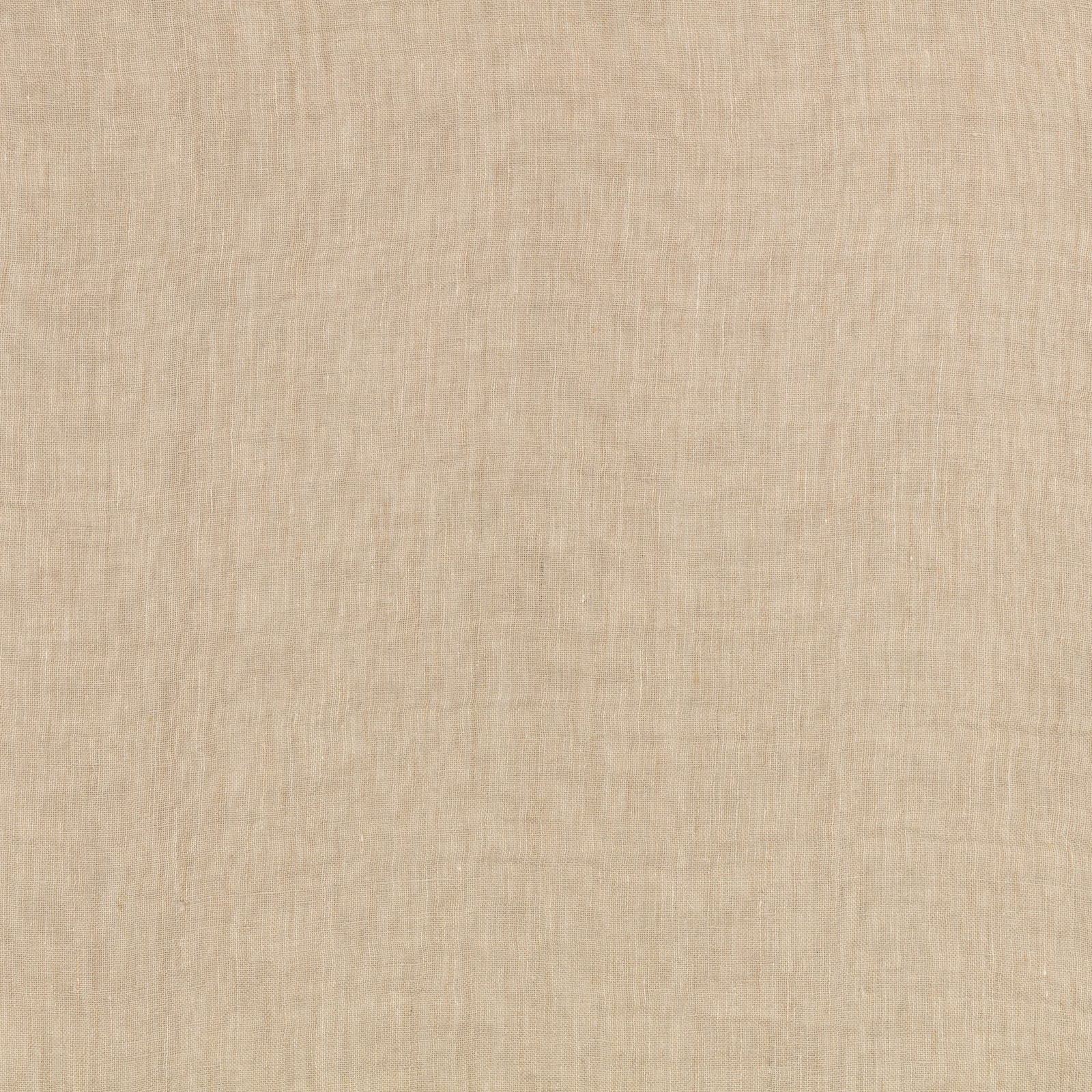 Pale barley beige woven fabric with fine vertical striations and subtle crosshatch texture