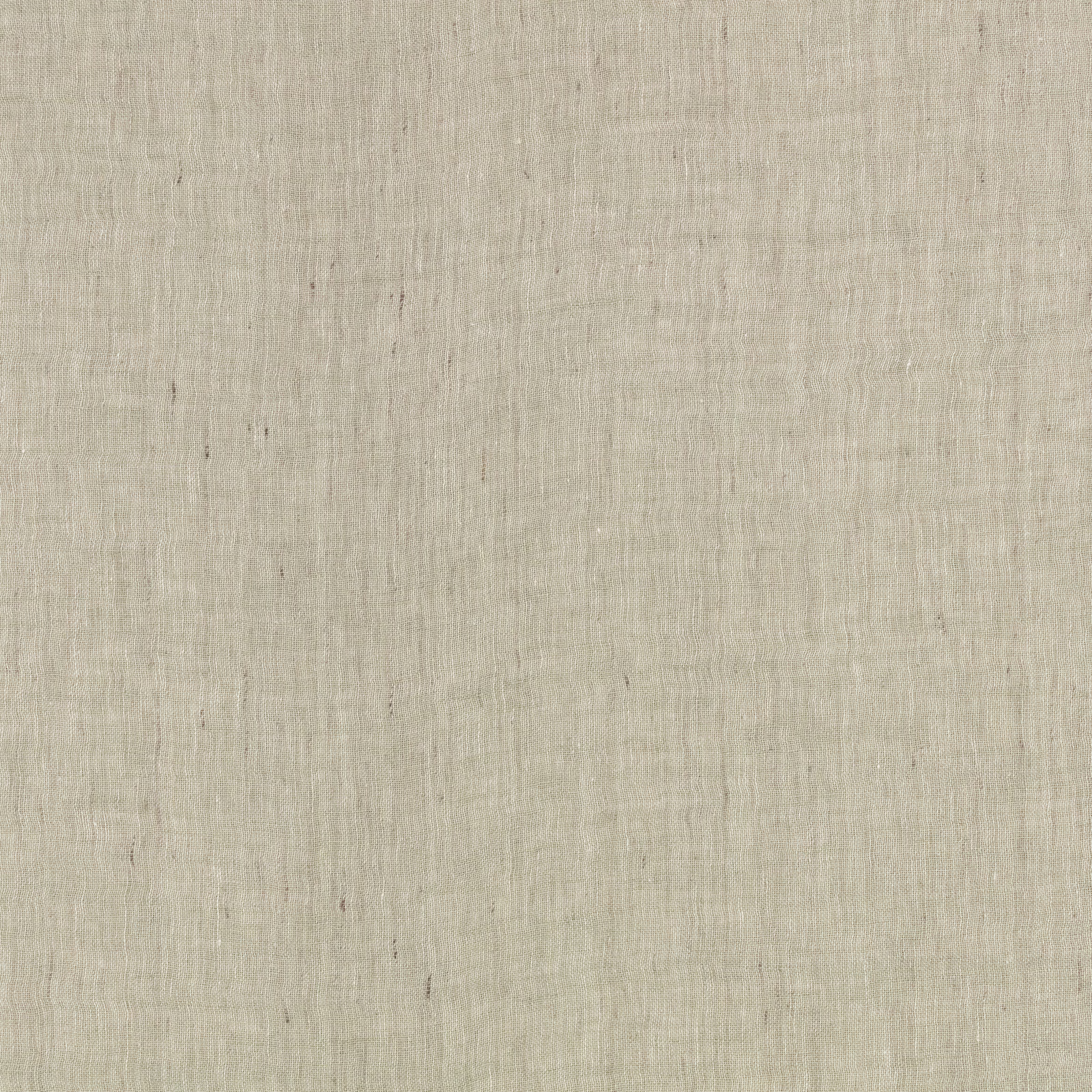 Pale fennel-grey textile with fine vertical slubbing and softly irregular plain weave