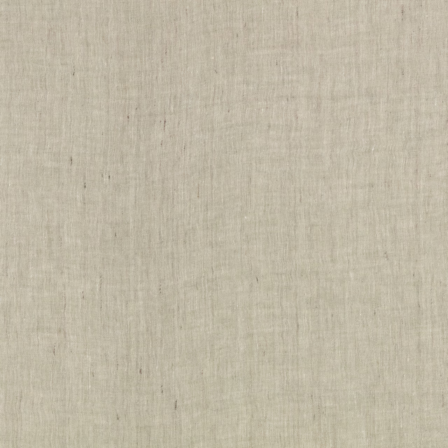 Pale fennel-grey textile with fine vertical slubbing and softly irregular plain weave