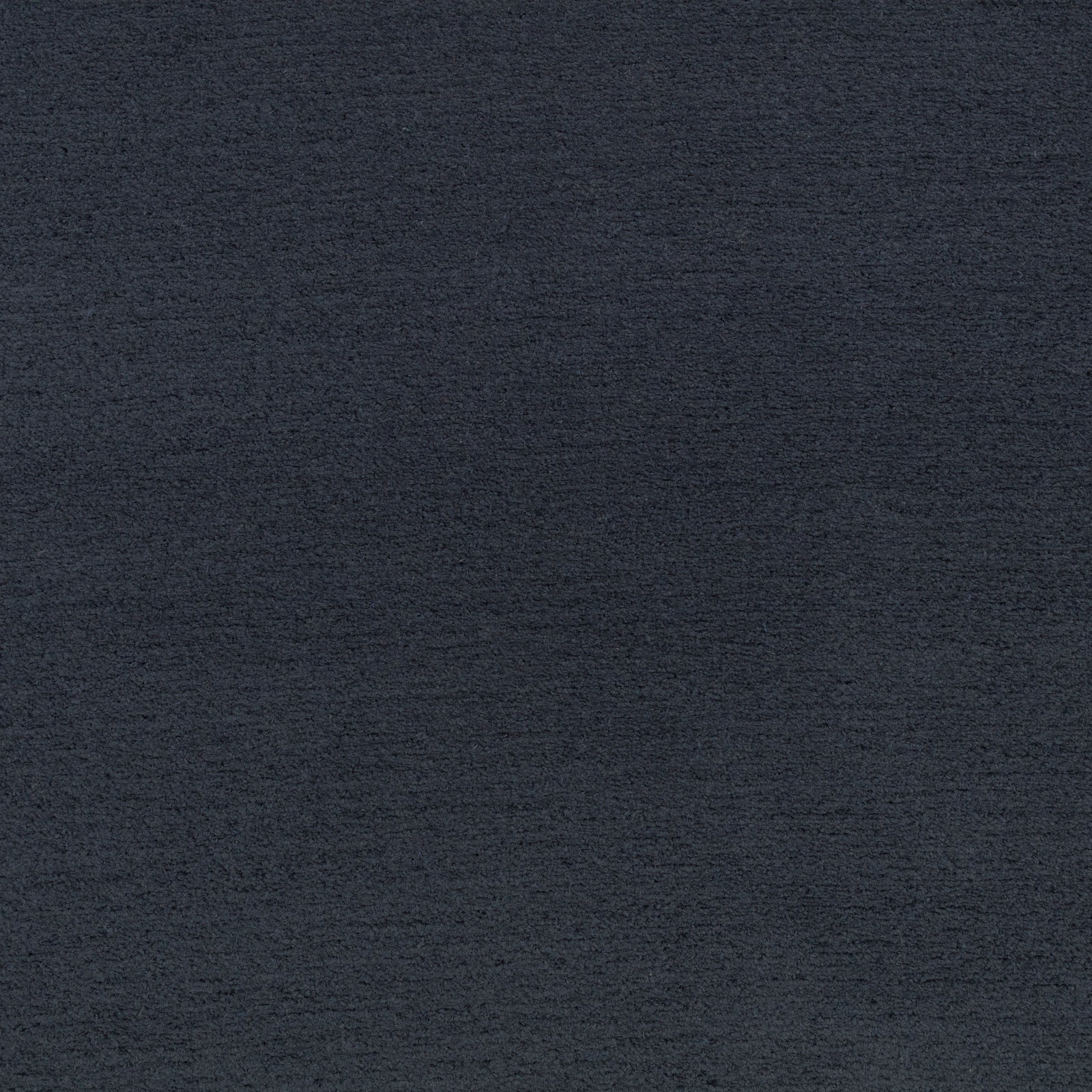Deep marine blue upholstery fabric with subtle horizontal woven texture