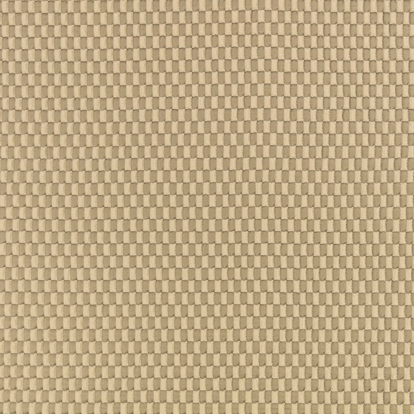 Muted pesto-olive woven textile with a tiny raised geometric checker pattern