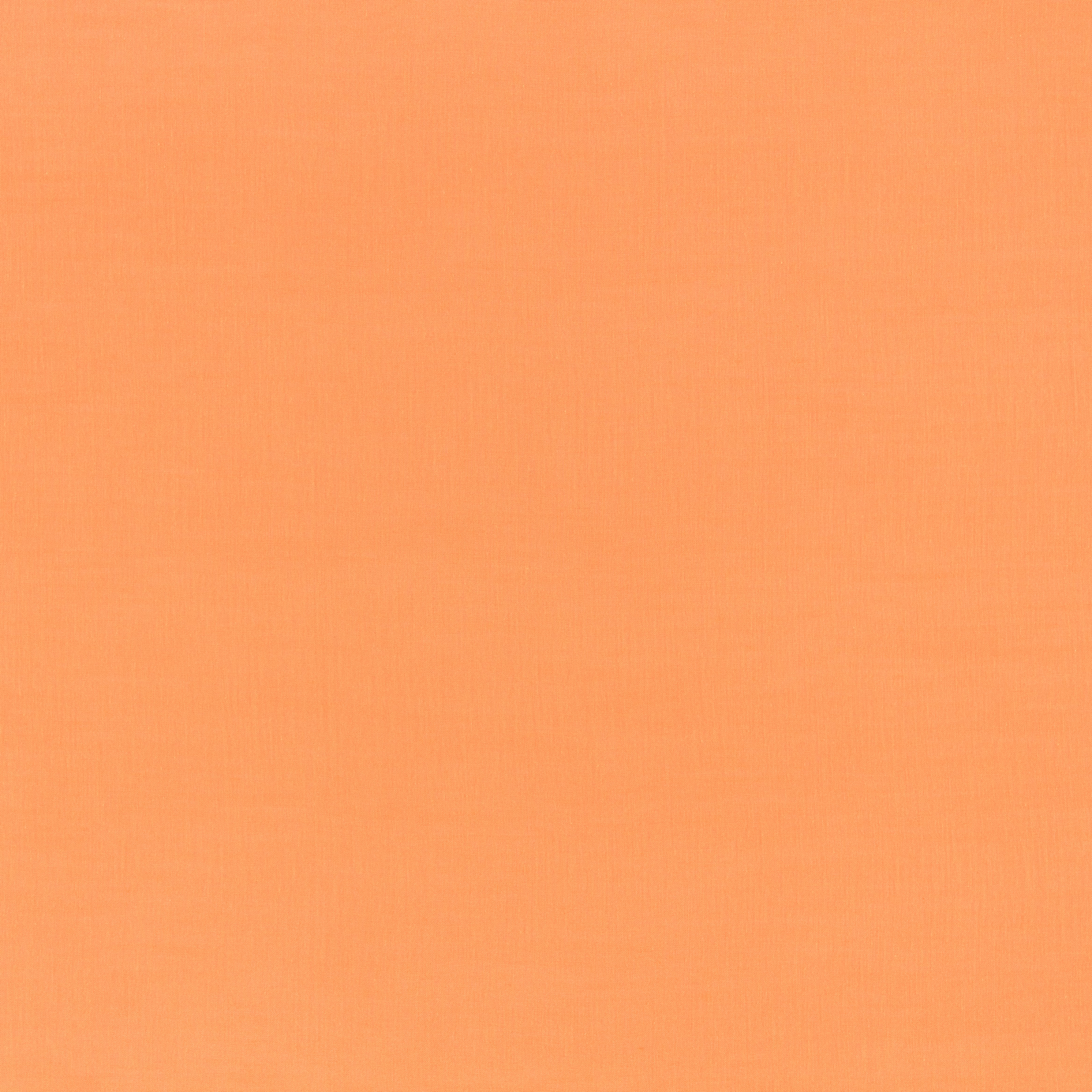 Warm apricot-orange plain weave with a fine, softly grained surface