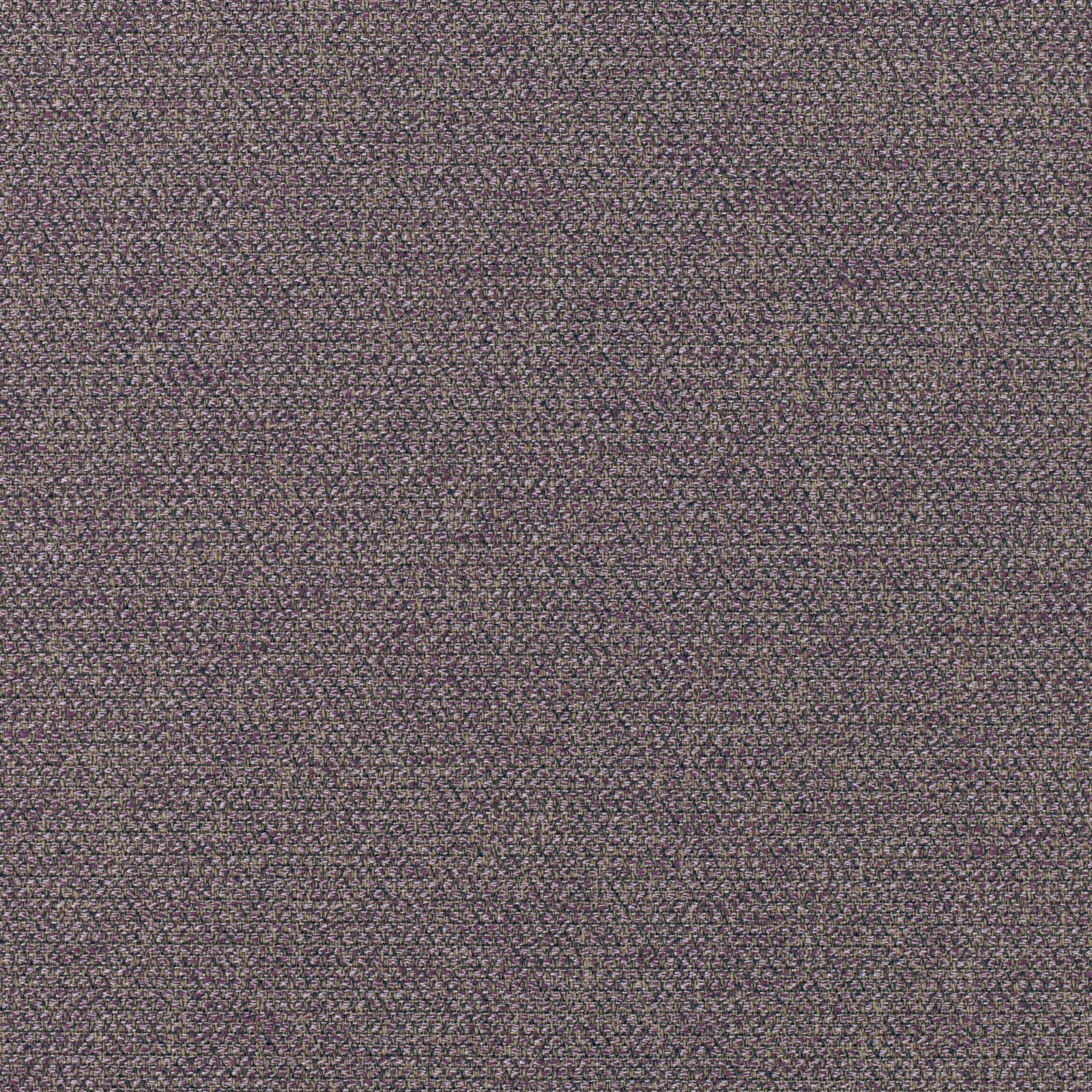 Close-up of midnight purple fabric with fine lilac-grey flecks and dense woven texture