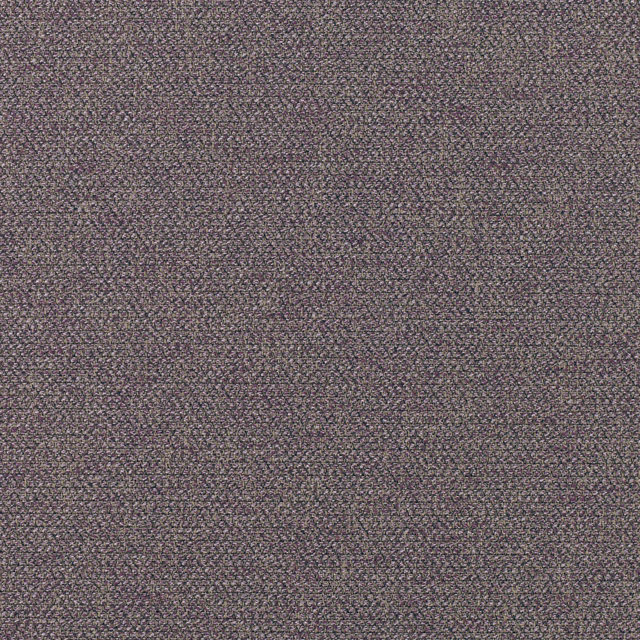 Close-up of midnight purple fabric with fine lilac-grey flecks and dense woven texture