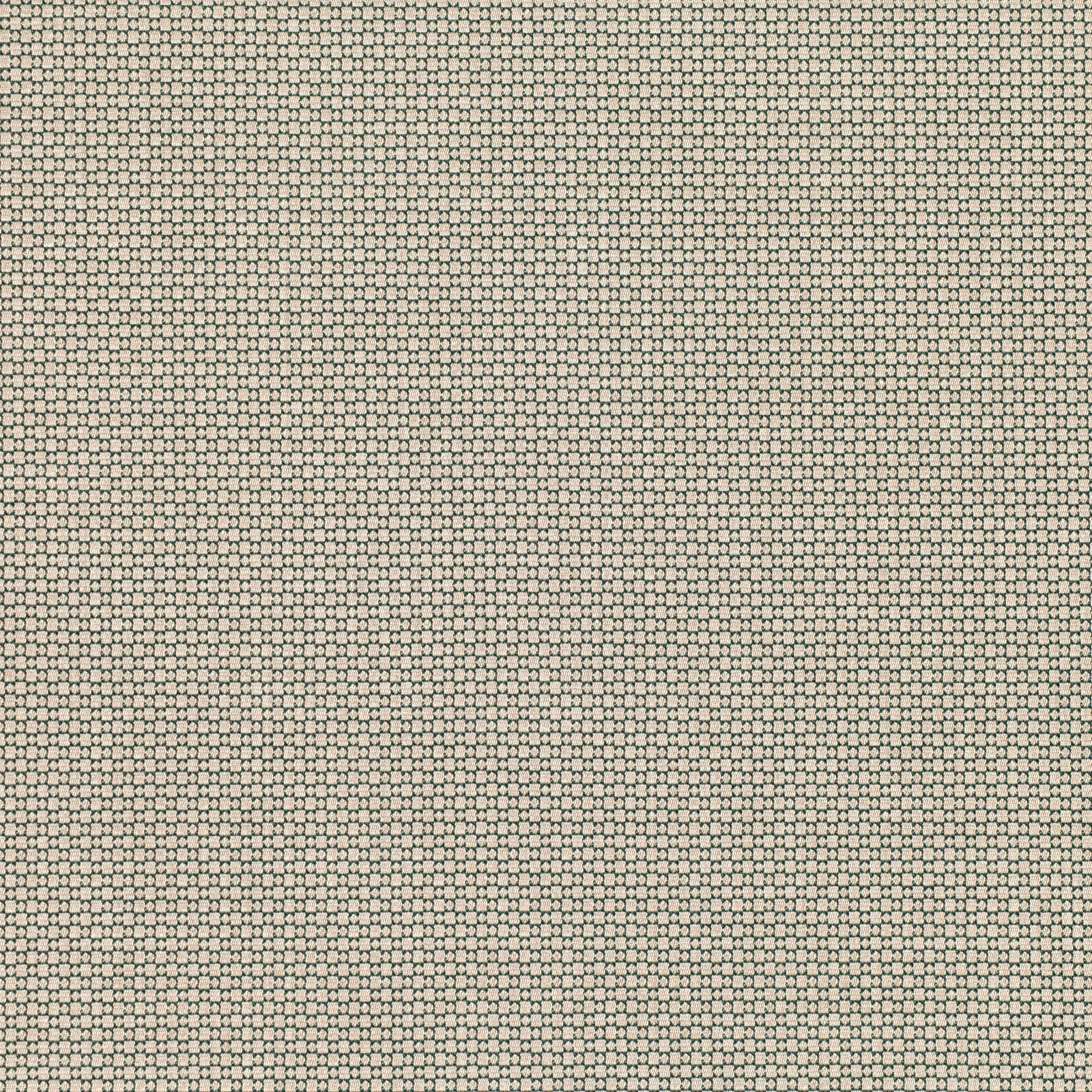 Close view of olive and cream tiny geometric weave with a soft, even texture