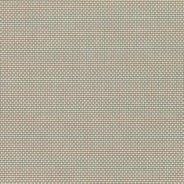 Close view of olive and cream tiny geometric weave with a soft, even texture