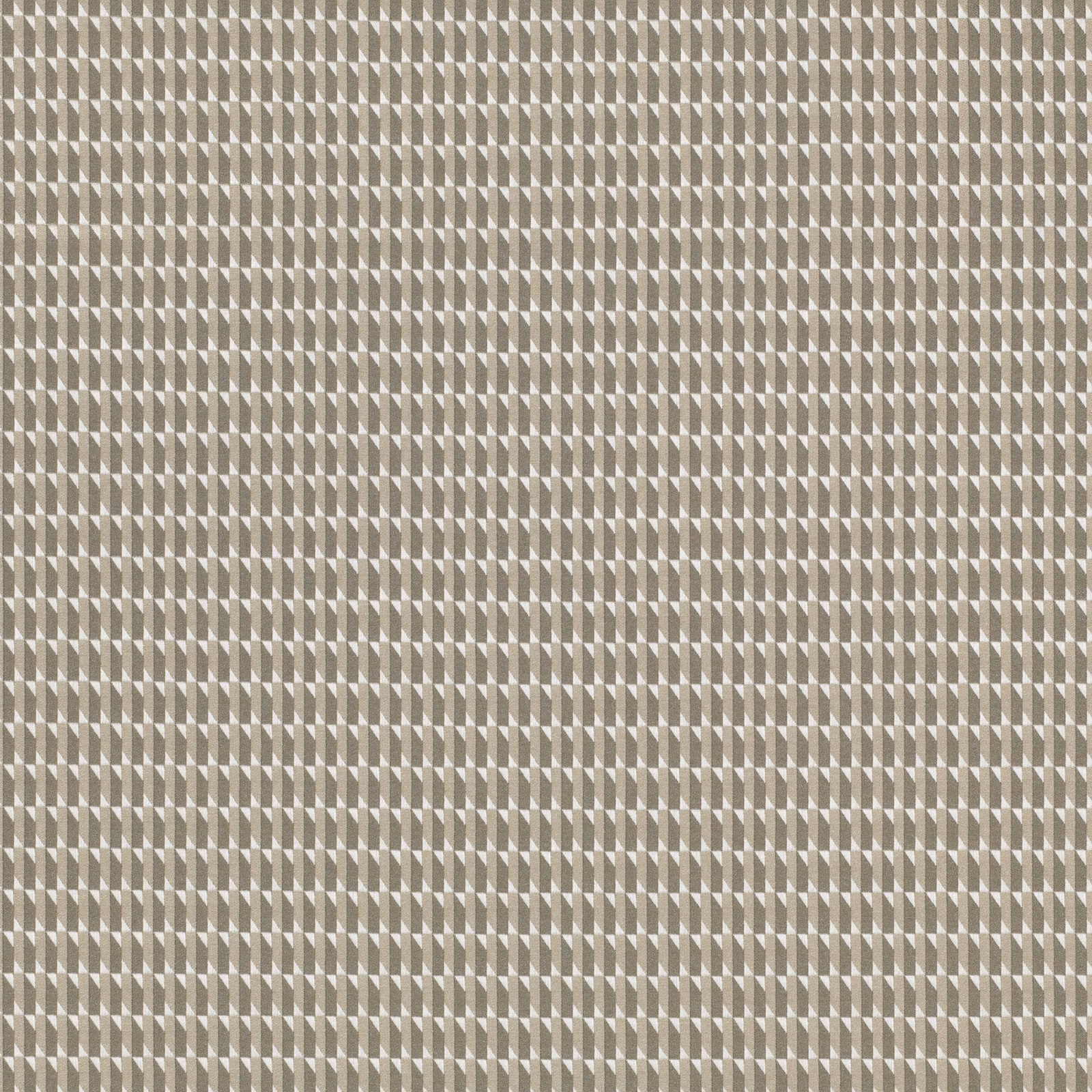 Muted olive-taupe and ivory micro-diamond weave in the Stamp swatch.