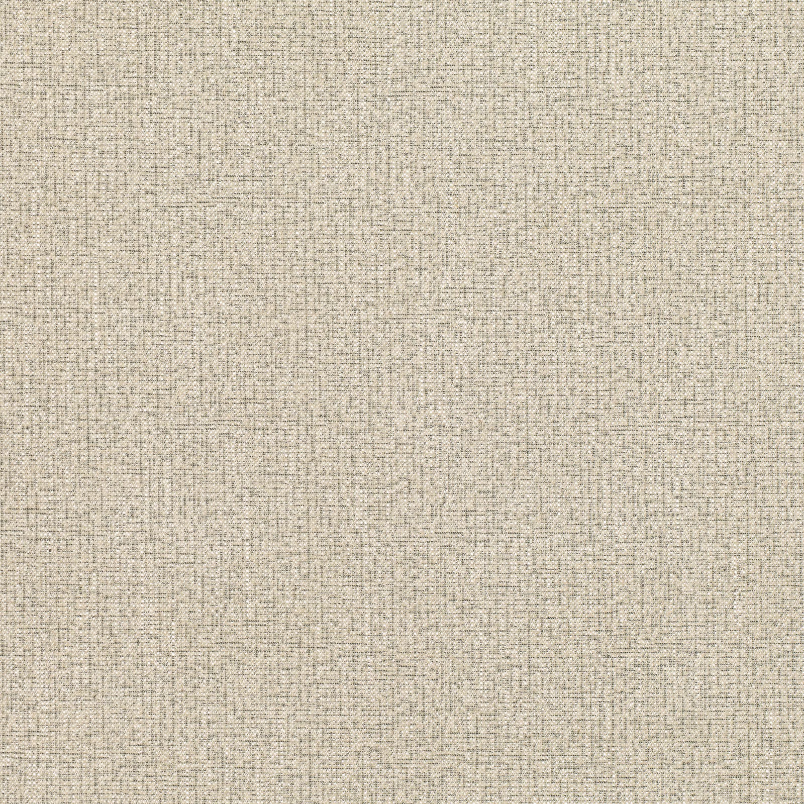 Pale greige woven fabric with a delicate monochrome crosshatch texture