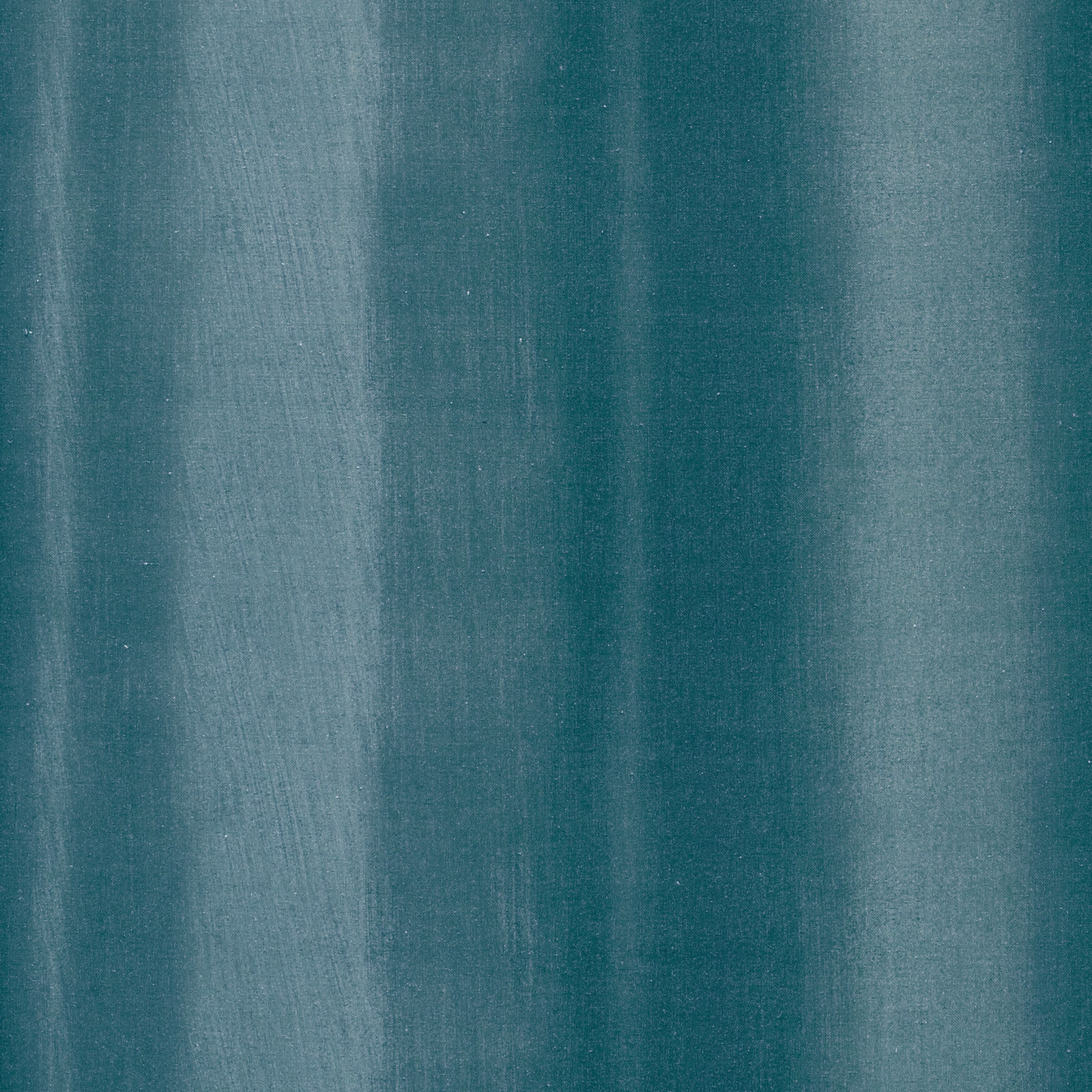 Deep peacock teal fabric with softly brushed vertical tonal striations