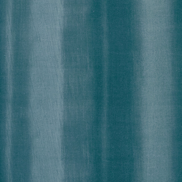 Deep peacock teal fabric with softly brushed vertical tonal striations