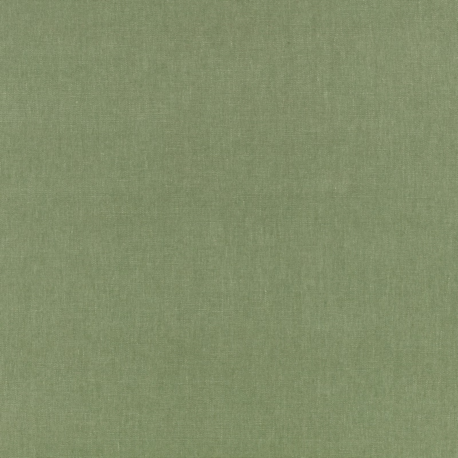 Muted avocado-green plain weave with a fine, softly flecked texture