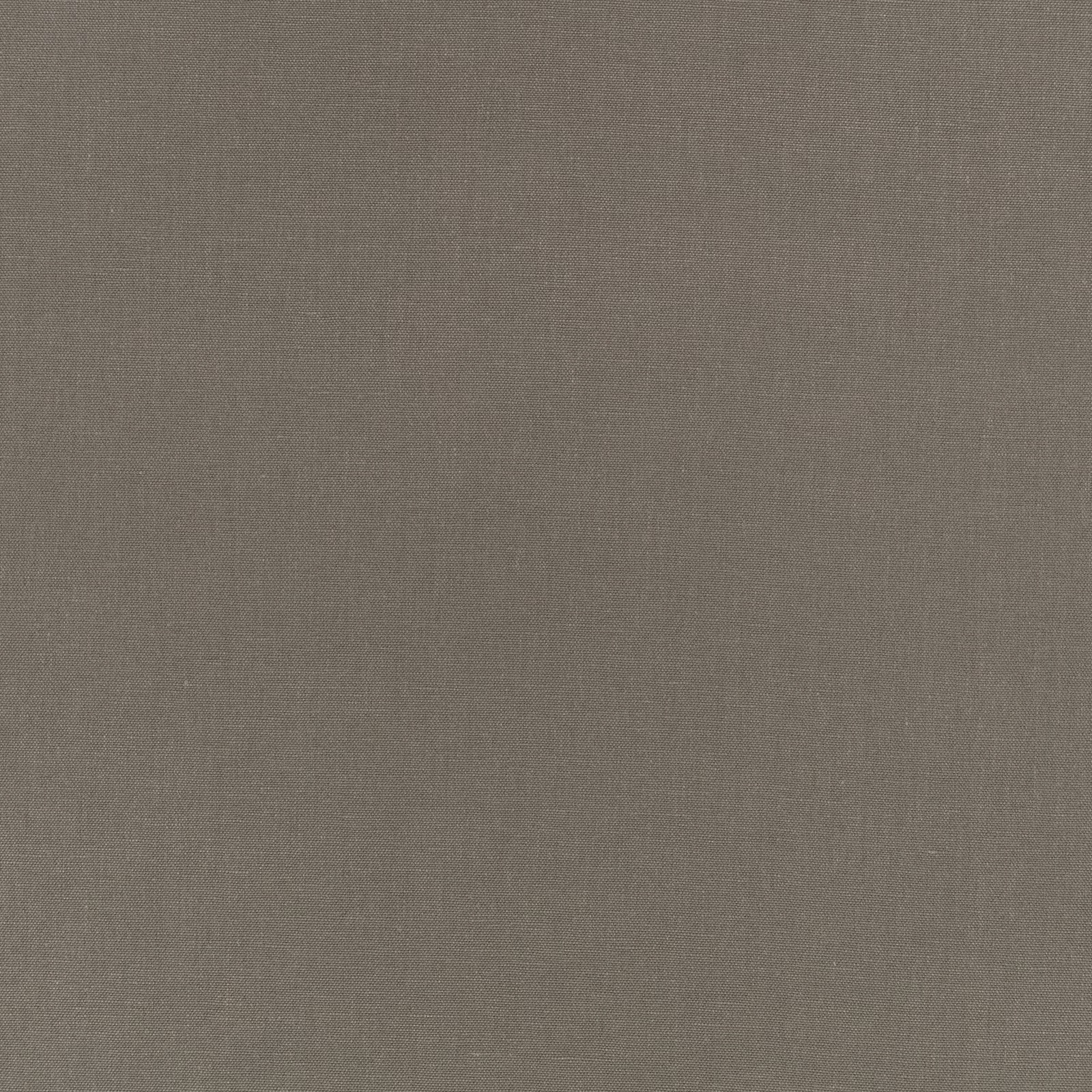 Warm charcoal grey plain weave with subtle taupe crosshatch texture