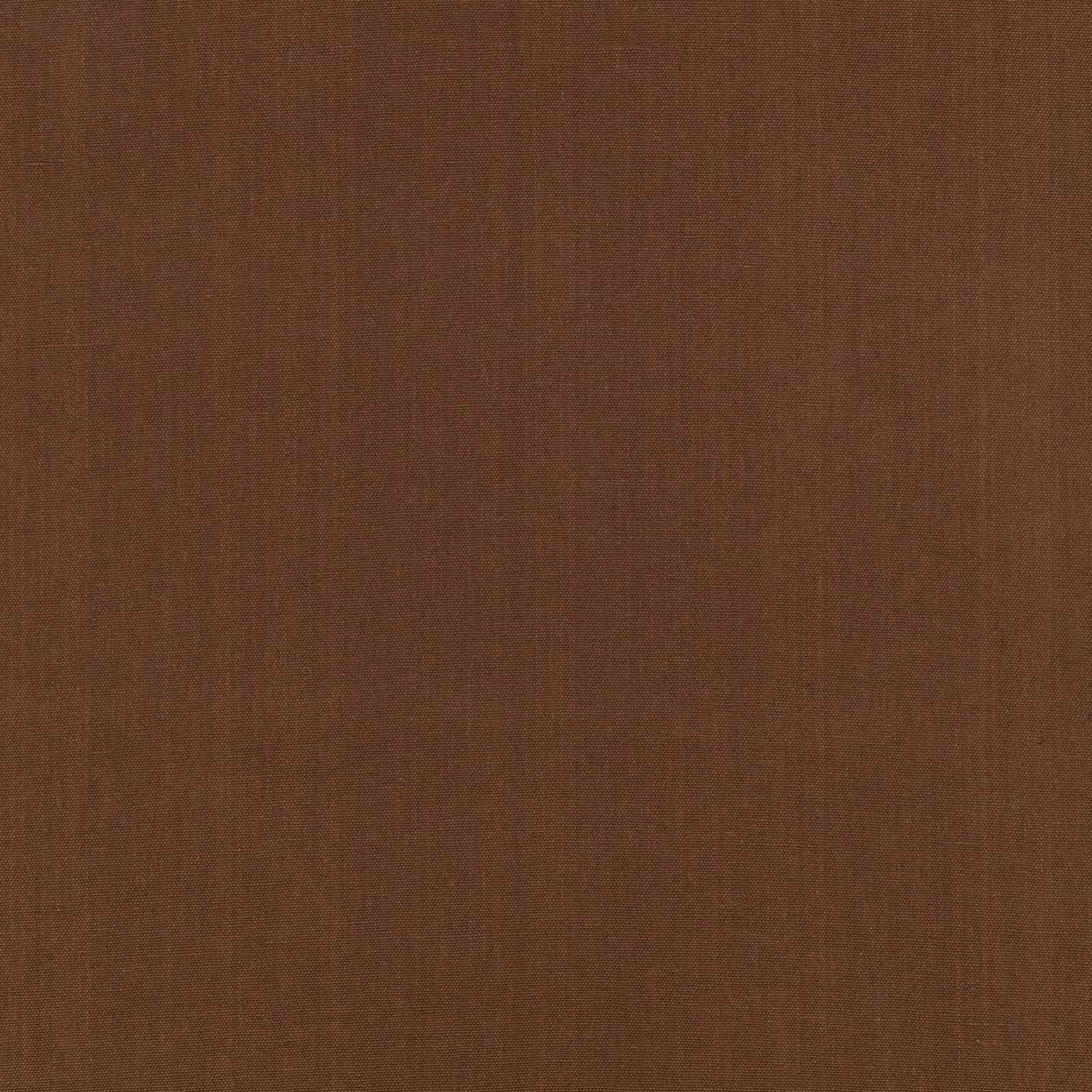 Warm clove-brown plain weave with subtle vertical texture and tonal depth