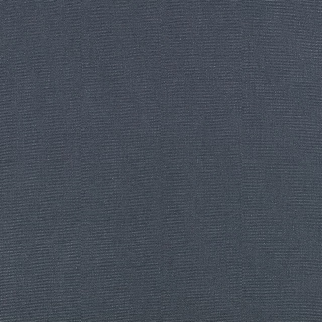 Deep slate-denim blue textile with a fine, even plain weave texture