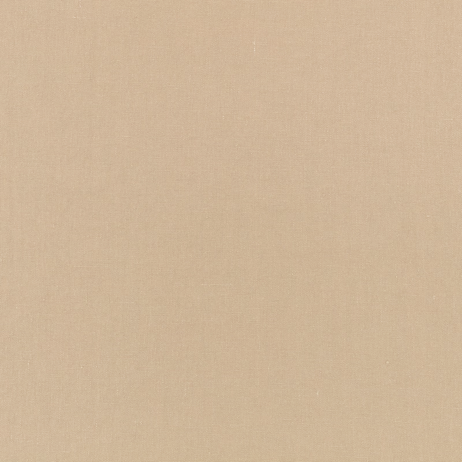 Warm flax beige fabric showing a fine, subtly varied plain weave
