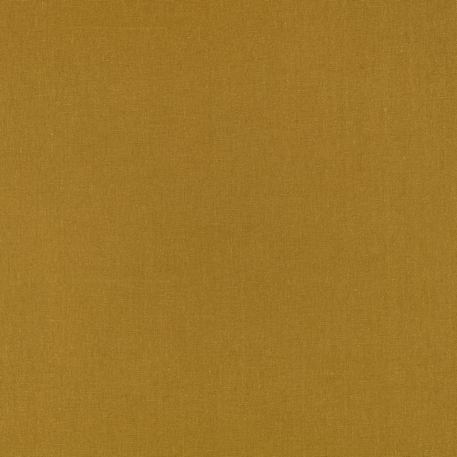 Warm mustard-gold plain weave with a fine, subtly crosshatched surface