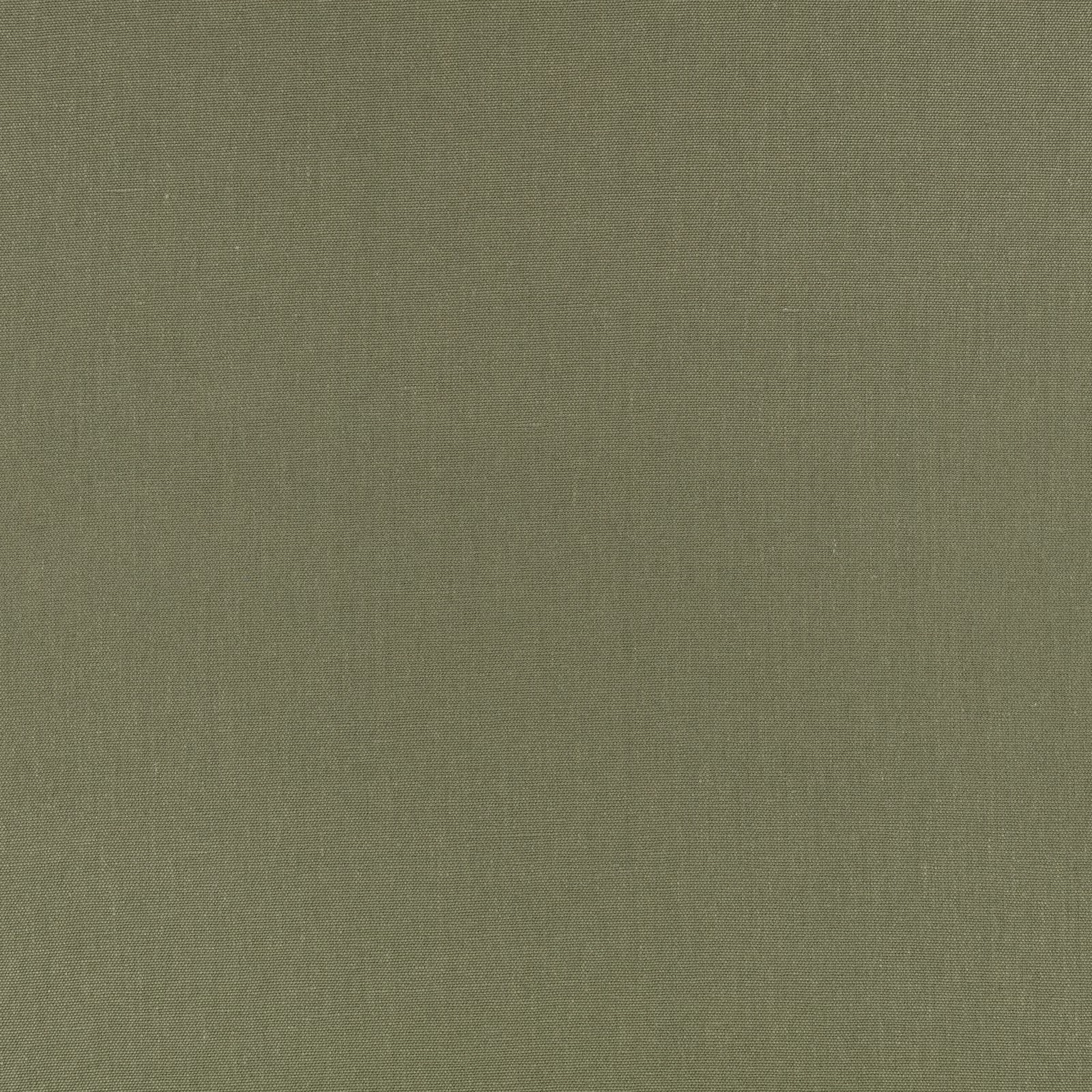 Muted olive-green plain weave with softly mottled, fine woven surface