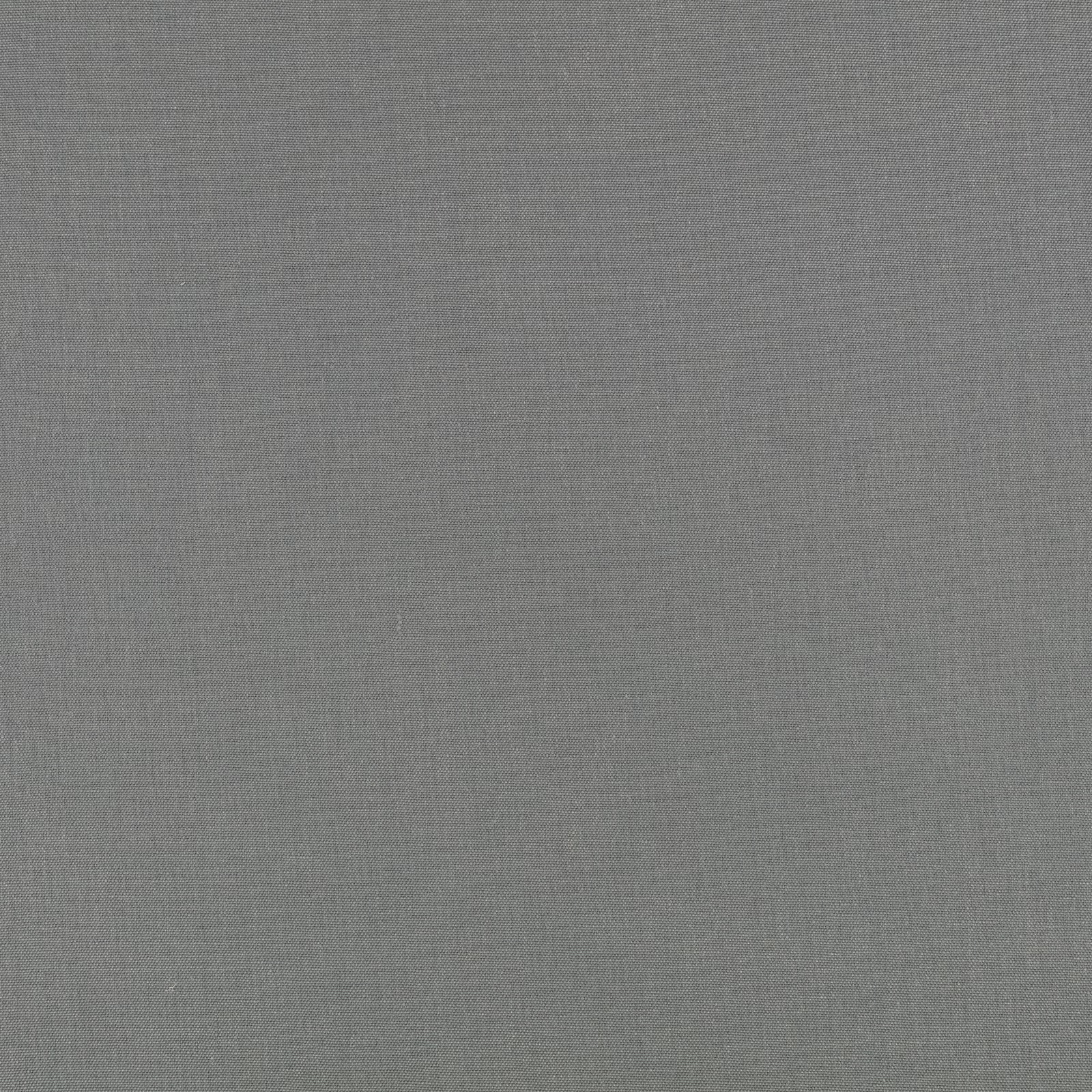 Cool steel grey fabric with a finely textured plain woven surface