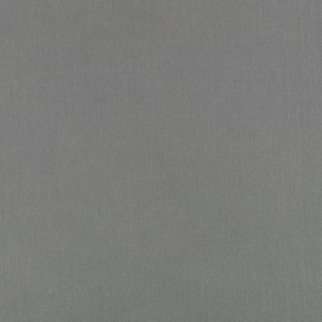 Cool steel grey fabric with a finely textured plain woven surface