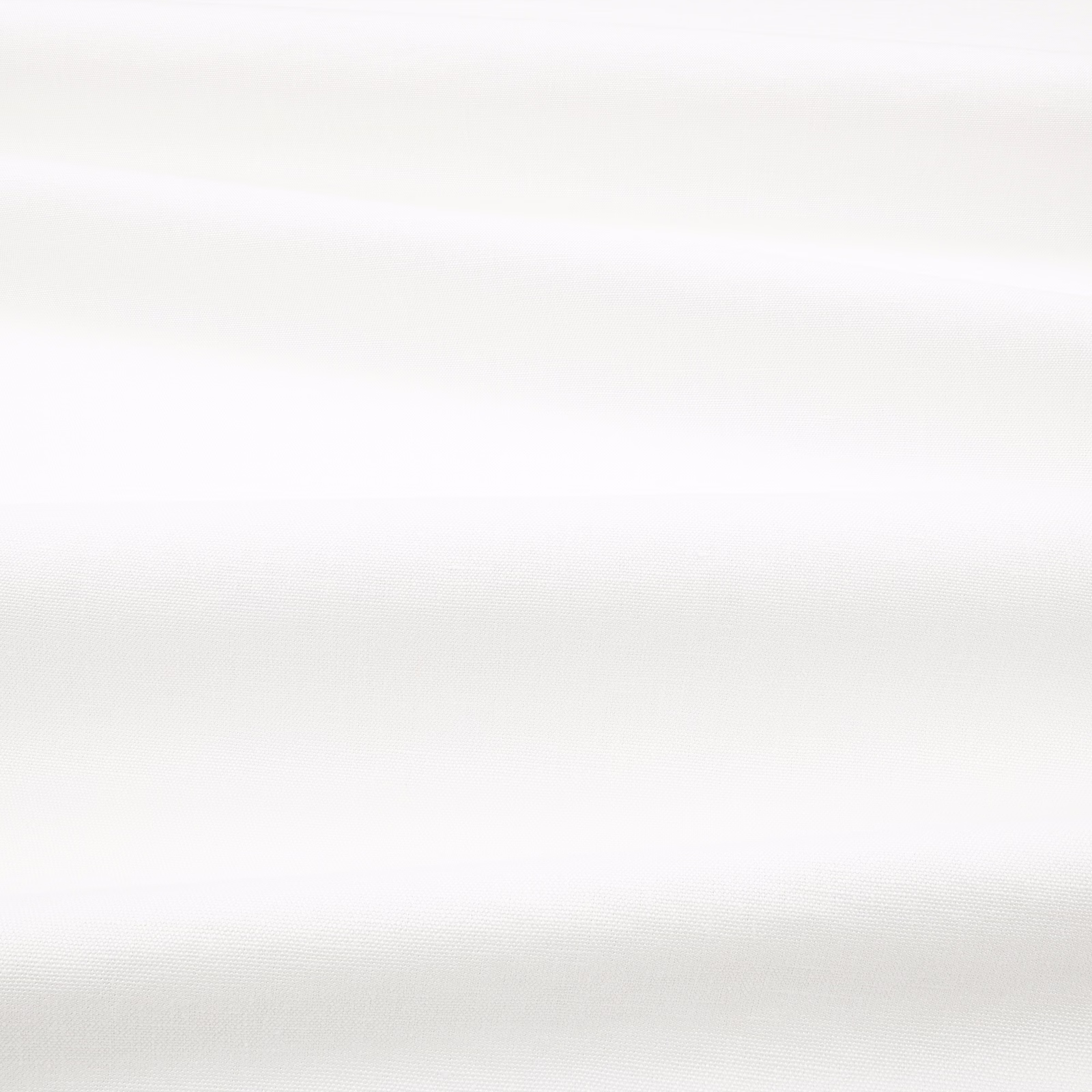Near-white fabric with delicate horizontal tonal weave and softly textured surface