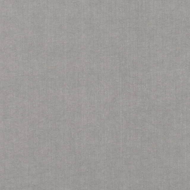 Pale ash-grey woven fabric with subtle vertical striations and a softly mottled texture