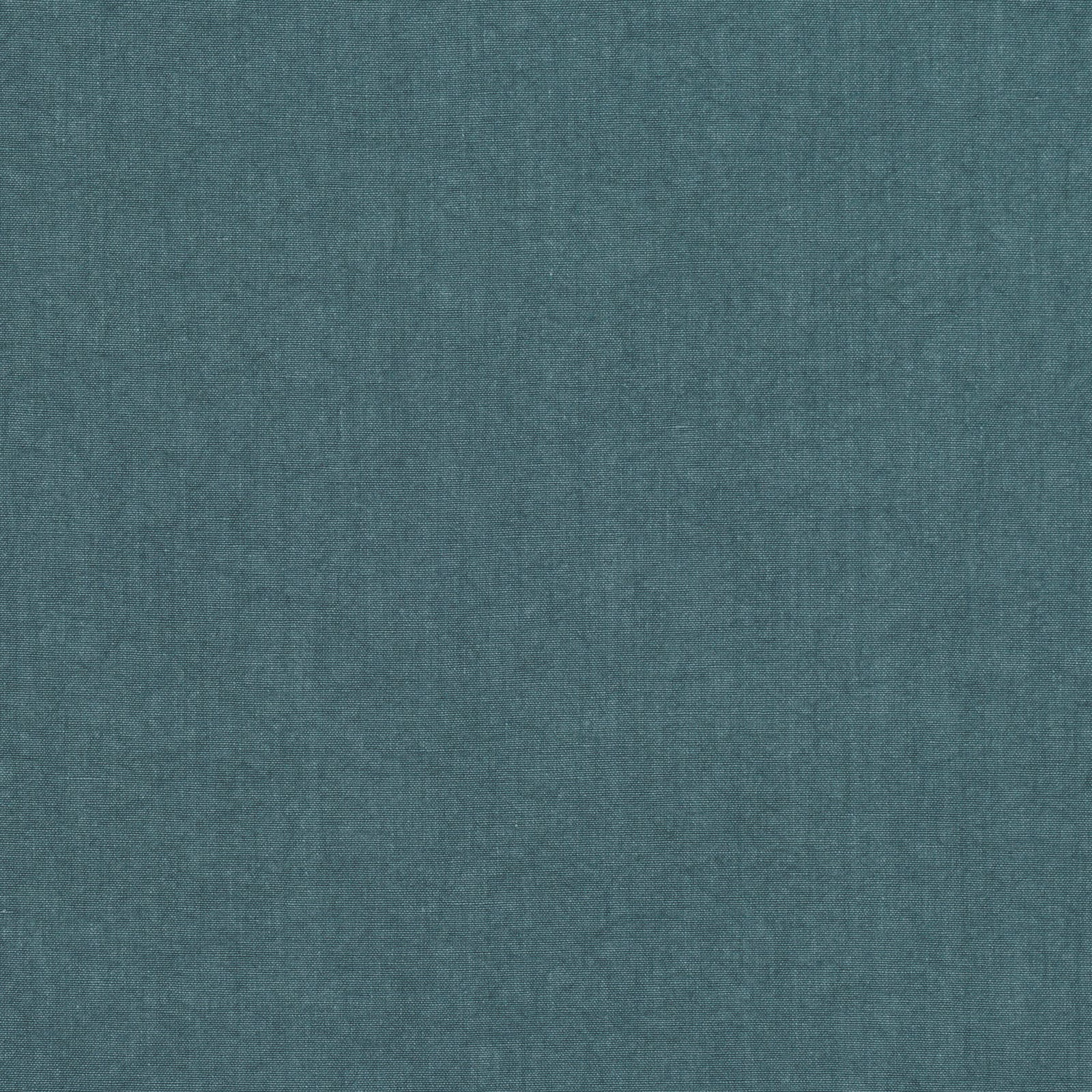 Deep blue-green teal fabric with a subtly mottled fine woven texture