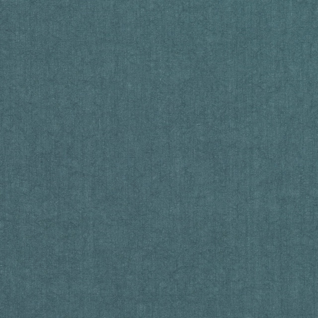 Deep blue-green teal fabric with a subtly mottled fine woven texture