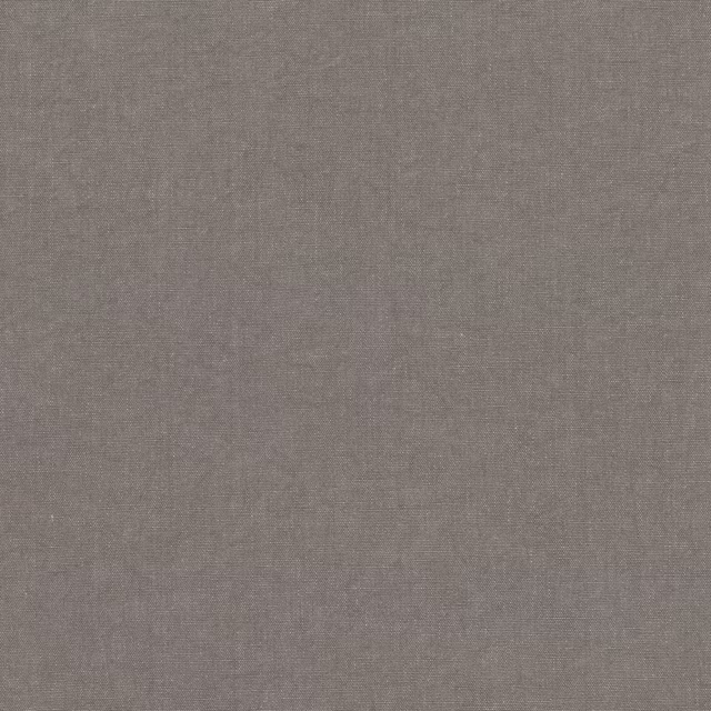 Warm grey-brown plain weave with a subtly mottled, matte bark-like surface