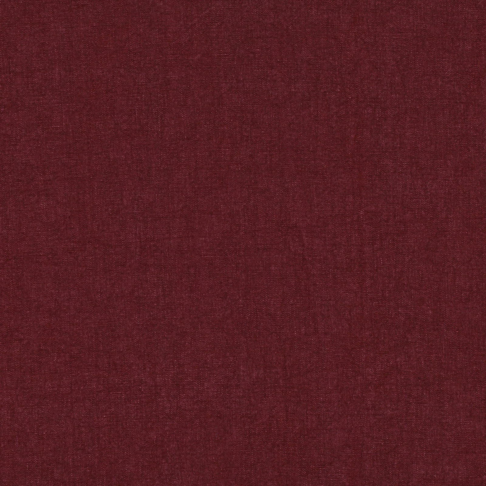 Deep ruby red woven fabric with subtle burgundy tonal variation and fine texture