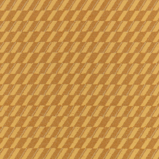Warm harvest-gold textile with tan diagonal lozenges and a softly nubby weave