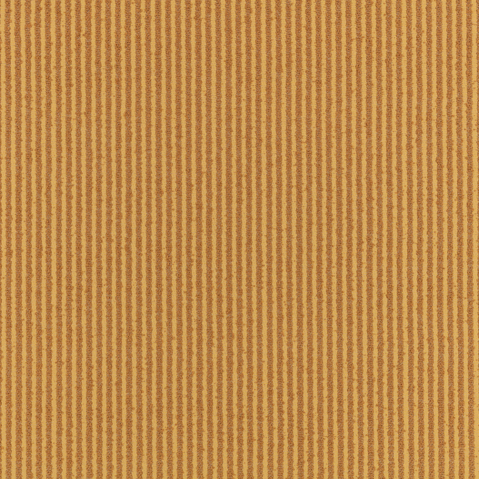 Warm harvest-gold textile with narrow, irregular ochre stripes and a nubby weave