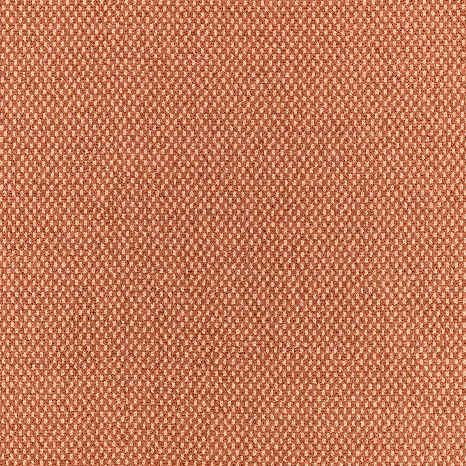 Warm pink-apricot fabric with a tiny tactile woven check texture