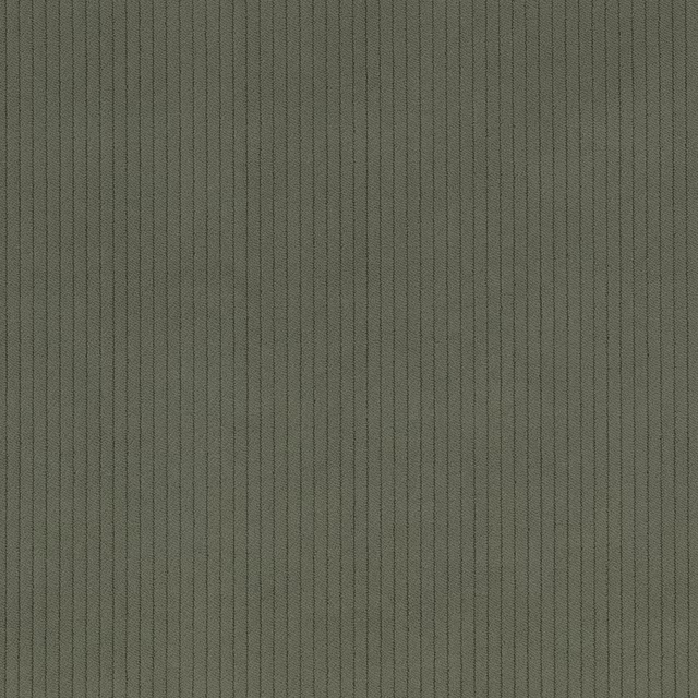 Muted agave-green corded weave with fine vertical ribs and a soft matte surface
