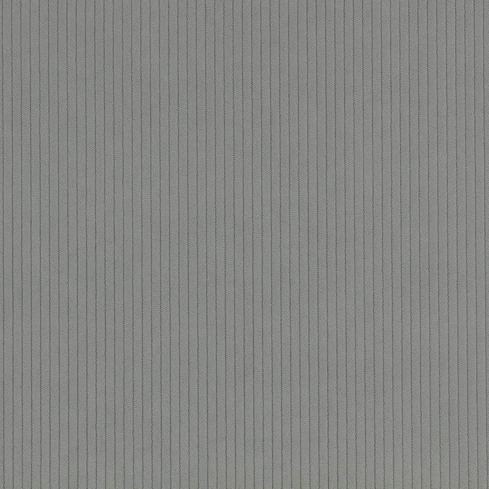 Muted blue-grey aquamarine cord with fine, closely spaced vertical ribs