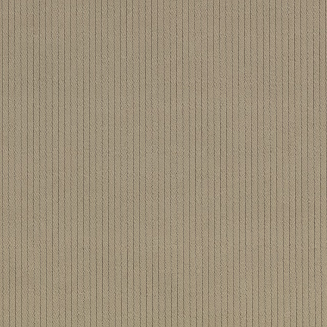 Muted fennel-taupe fabric swatch with closely spaced vertical cord ribs