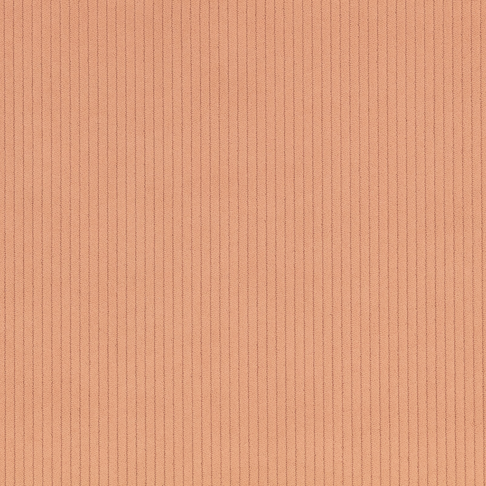 Dusty rosewater fabric with fine vertical cord ribs and subtle tonal shading