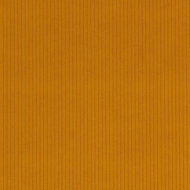 Warm tobacco-brown cord fabric showing fine vertical ribs and subtle tonal texture