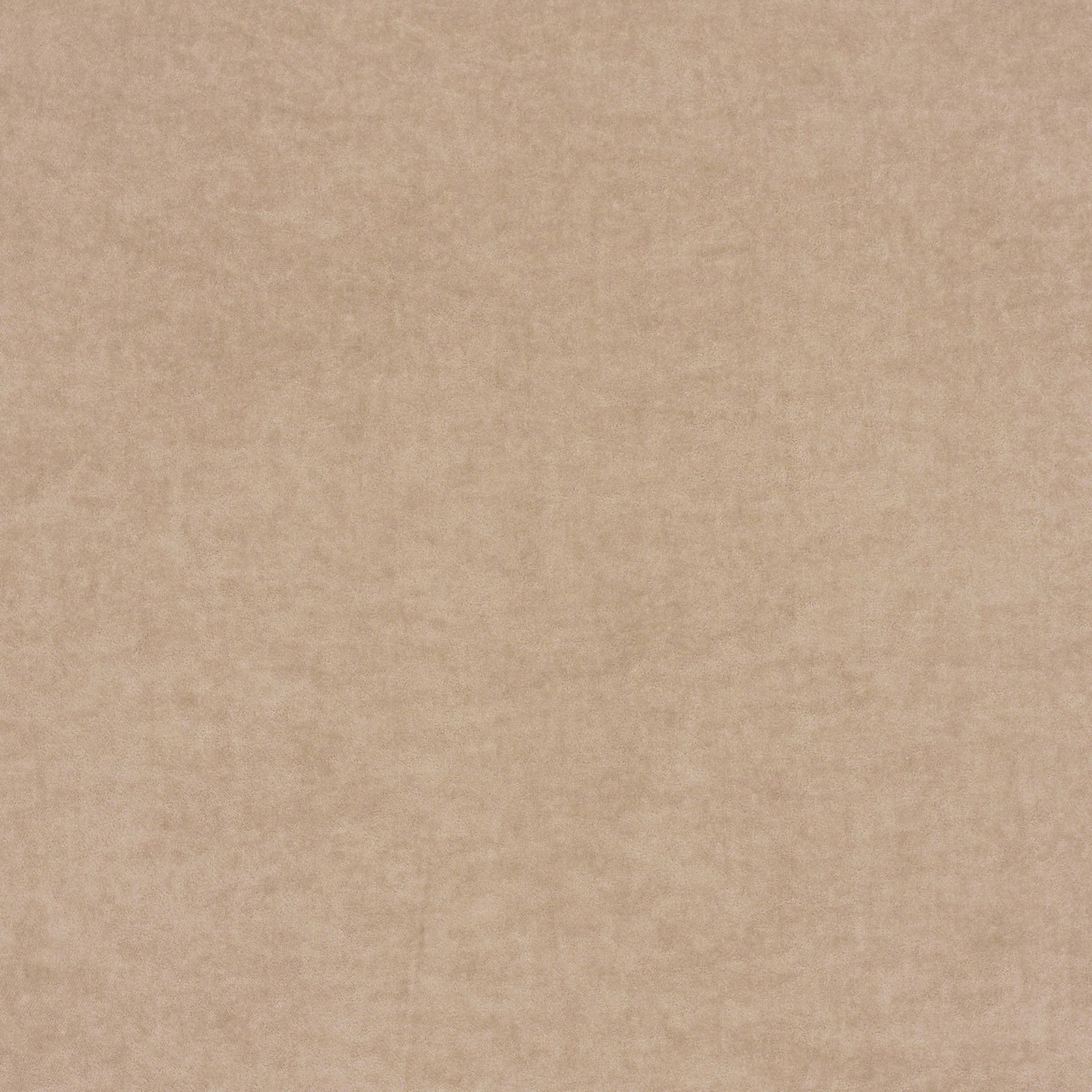 Warm almond-beige plain textile with softly mottled, low-contrast surface texture