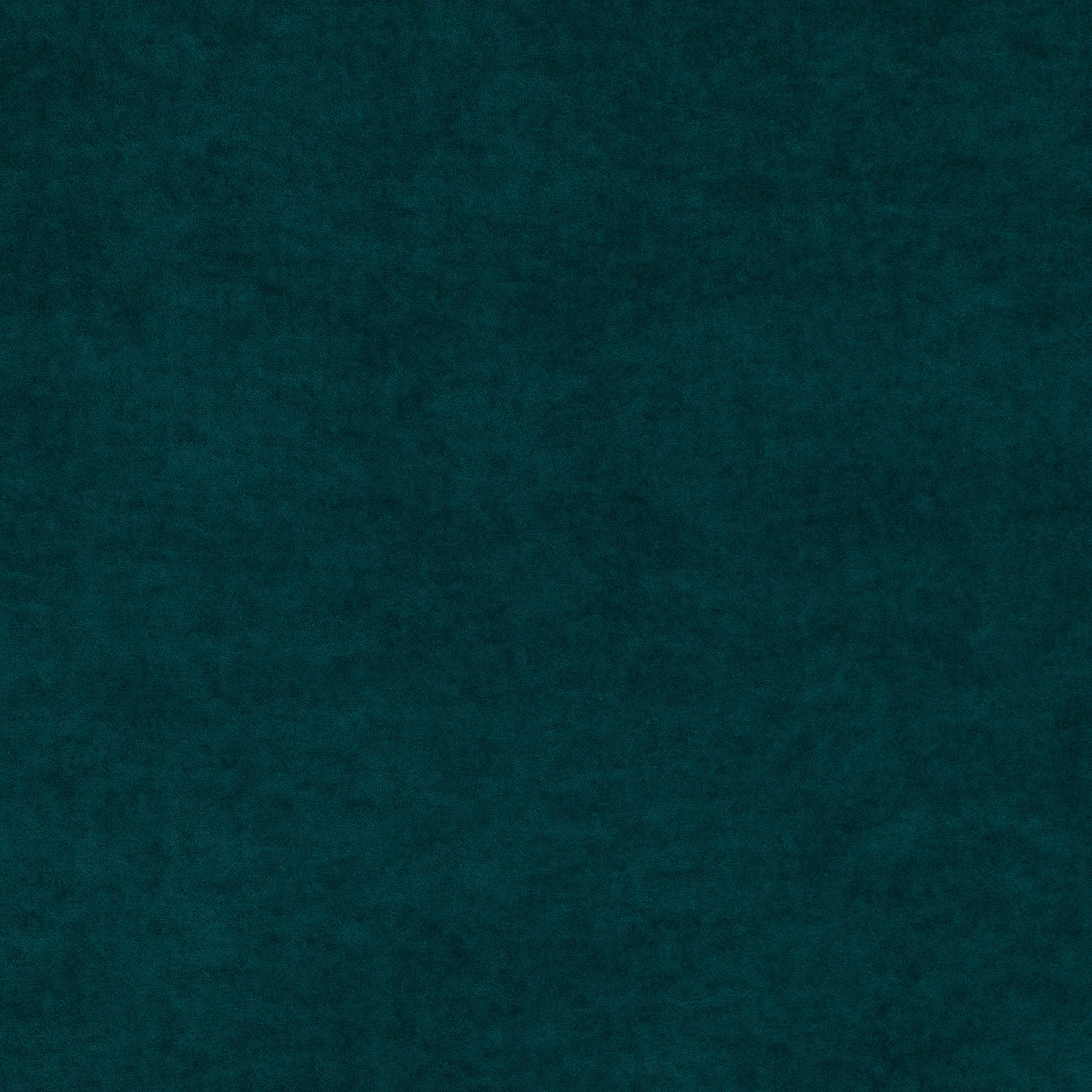 Deep teal fabric swatch with a softly mottled, plush-looking surface