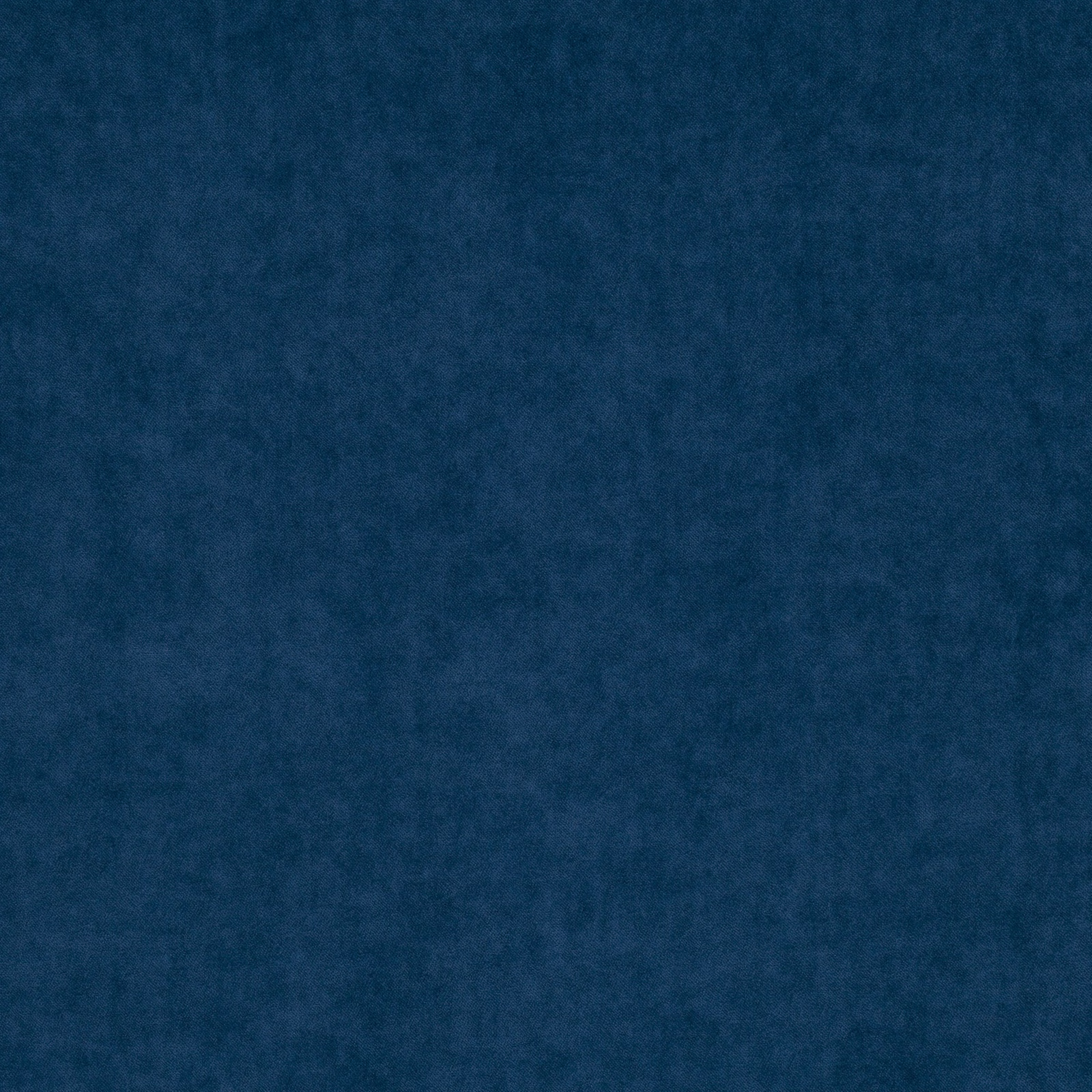 Deep denim-blue fabric with cloudy mottling and a softly brushed surface