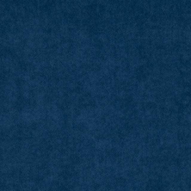 Deep denim-blue fabric with cloudy mottling and a softly brushed surface