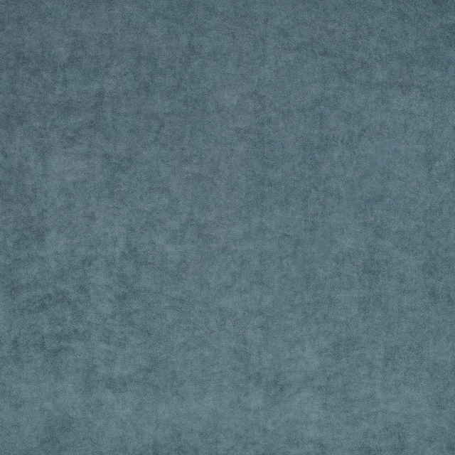 Mottled blue-grey teal short-pile textile with a soft cloudy velvet-like surface