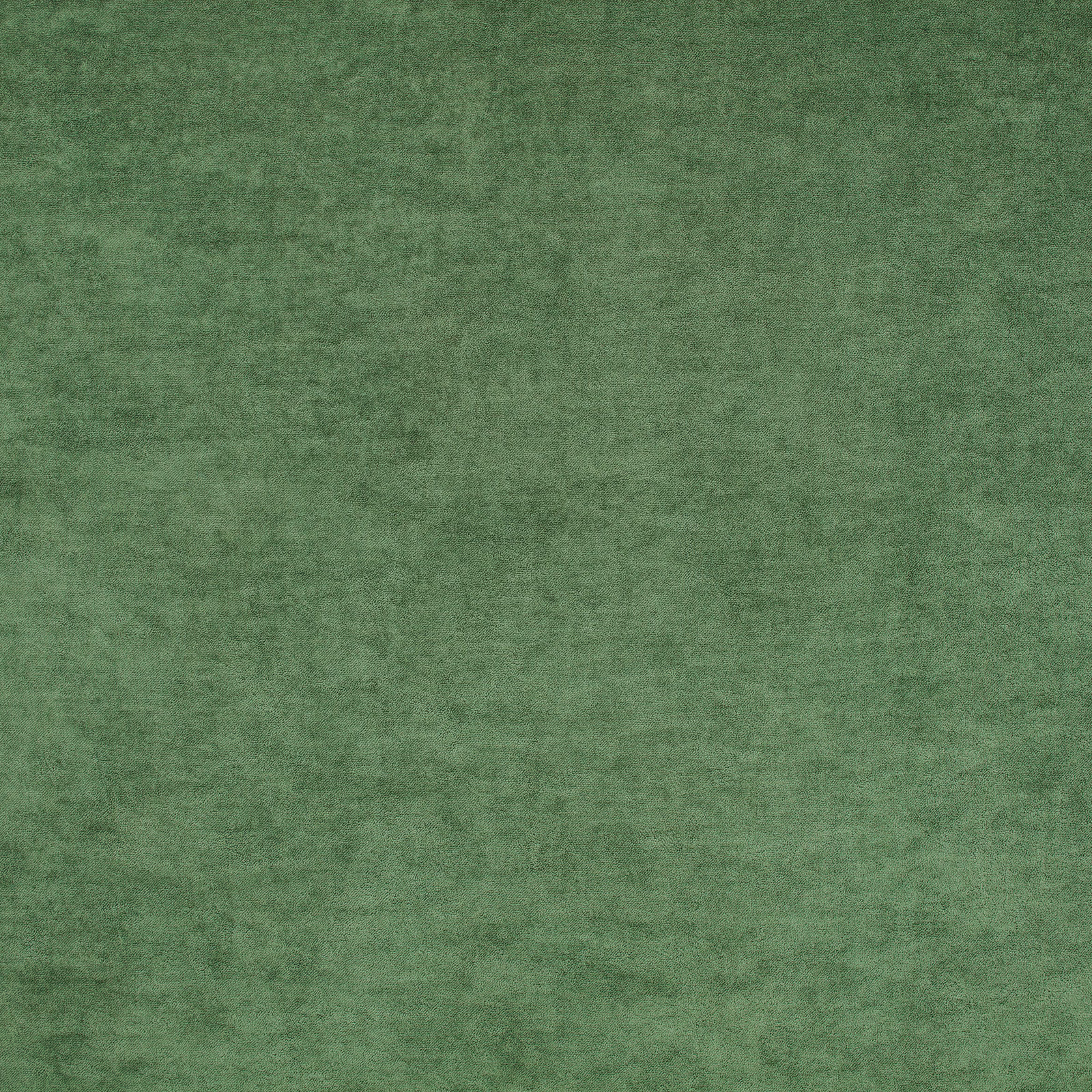Mottled eucalyptus green fabric with a softly cloudy, tactile surface