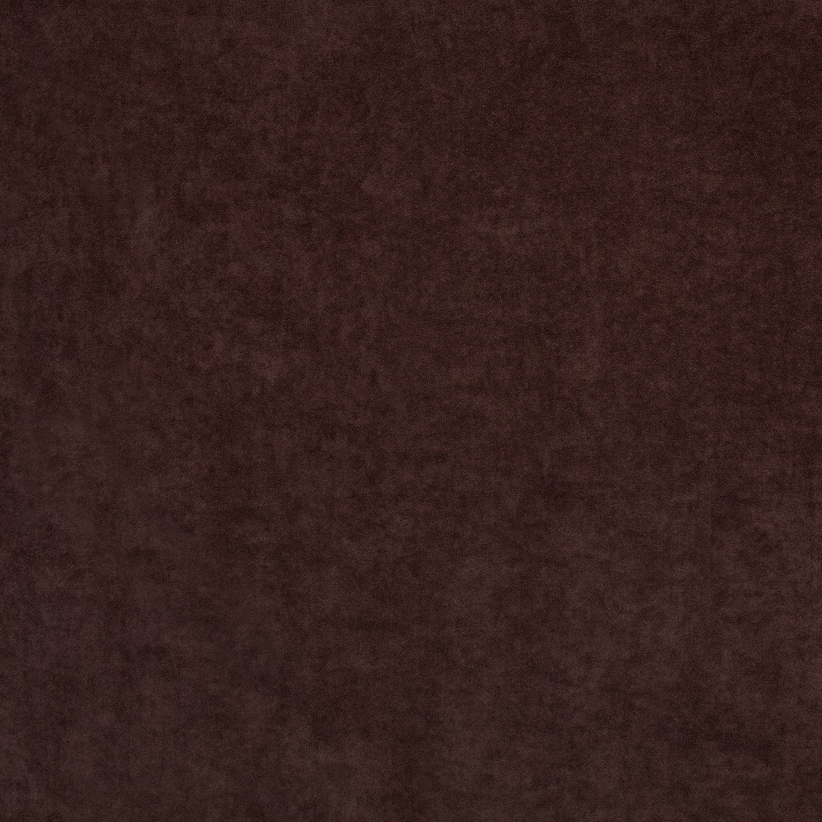 Deep fig-brown textile swatch with a cloudy, softly crushed surface texture