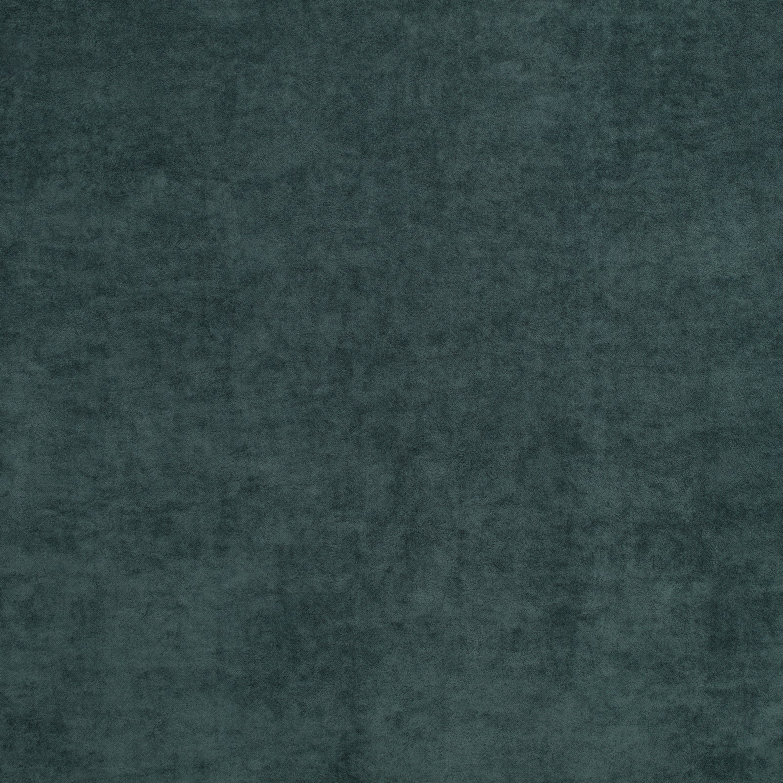 Deep teal fabric swatch with a softly mottled, brushed-looking surface