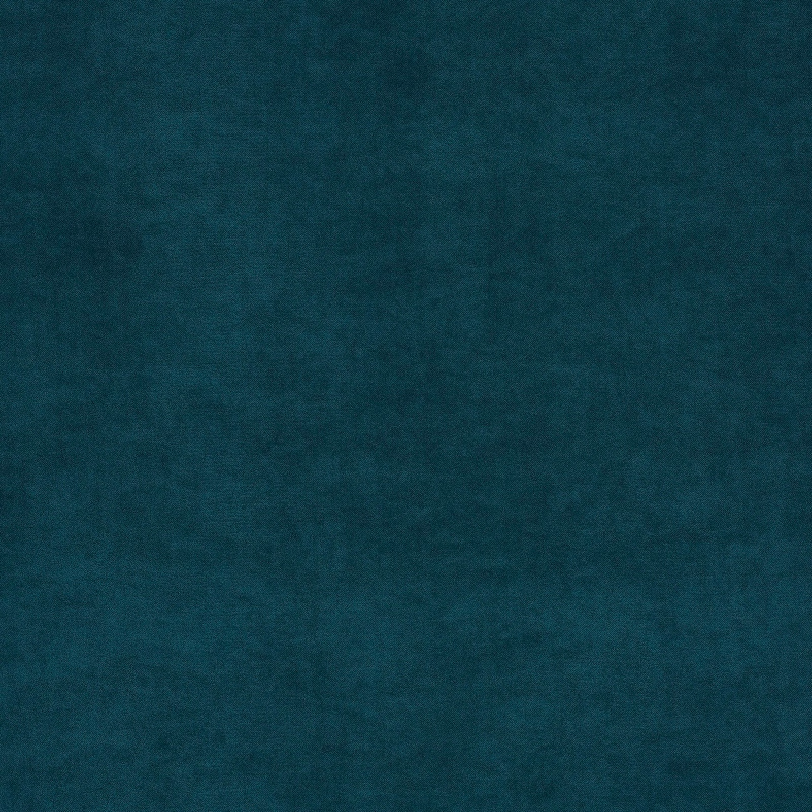 Deep lagoon teal fabric with a softly mottled, velvety plain surface