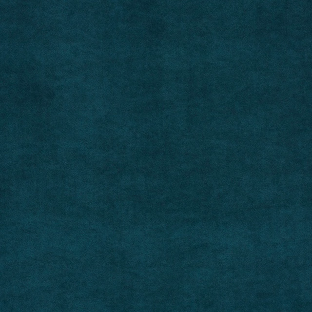 Deep lagoon teal fabric with a softly mottled, velvety plain surface