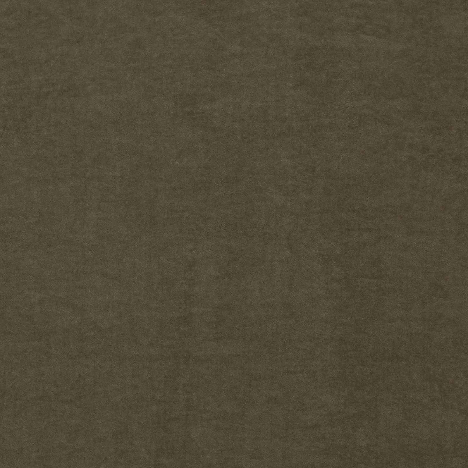 Close-up of muted lichen olive fabric with a softly mottled, shadowed surface